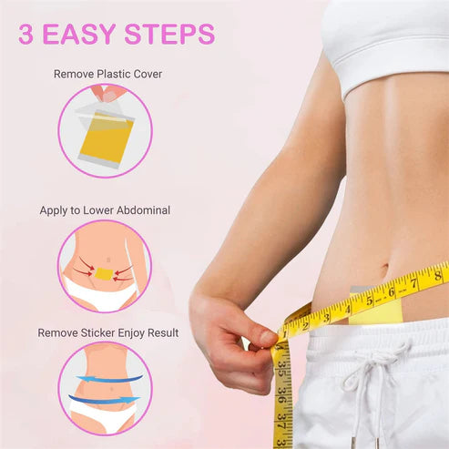 Slim Herbal Patches Body Belly Waist Cellulite Burner Lose Weight Stickers (pack Of 30)